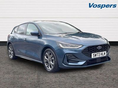 Blue Used 2023 Ford Focus ST-Line Hatchback | £16,426 (Fair price)
