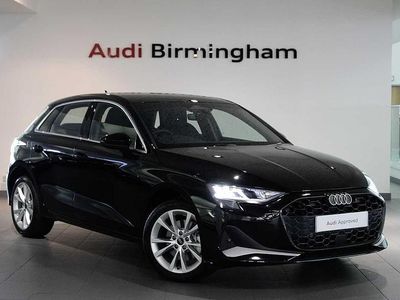 Brilliant black, solid Used 2025 Audi A3 e-tron Sport Hatchback | £29,461 (Good price)