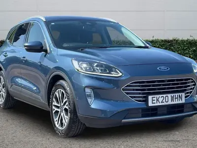 Used Ford Kuga Titanium 120 HP (88 kW) 2020 Blue SUV