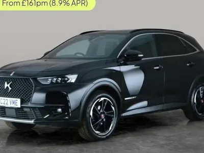 Used DS Automobiles DS7 Crossback Performance Line Plus 131 HP (96 kW) 2022 Black SUV