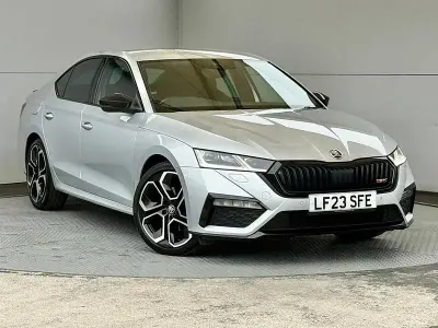 Used Skoda Octavia vRS 200 HP (147 kW) 2023 Silver Hatchback