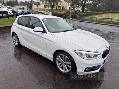 Used BMW 116 Sport Line 2017 White Hatchback