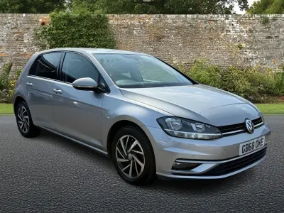 Used VW Golf VII Match 115 HP (84 kW) 2019 Silver Hatchback