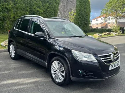 Usado VW Tiguan Sportline 2008 Negro SUV