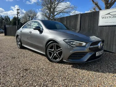 Used Mercedes CLA180 AMG Line Premium 136 HP (100 kW) 2021 Grey Sedan
