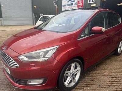 Used Ford C-MAX Titanium X 120 HP (88 kW) 2016 Red MPV