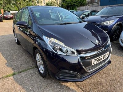Blue Used 2016 Peugeot 208 Active Hatchback | £5,495 (Fair price)