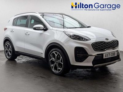 Used Kia Sportage GT-Line S 136 HP (100 kW) 2021 White SUV