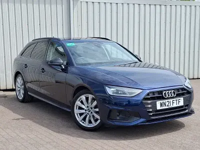 Used Audi A4 Sport 163 HP (119 kW) 2021 Blue Estate