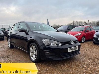 Used VW Golf VII Match 105 HP (77 kW) 2015 Black Hatchback