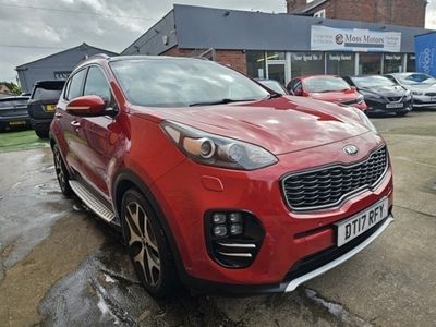 used Kia Sportage 2.0 CRDI GT-LINE S 5DR Automatic RED