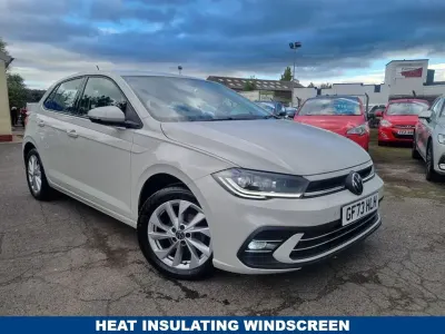 Begagnad VW Polo Style 95 HK (69 kW) 2023 Grå Halvkombi