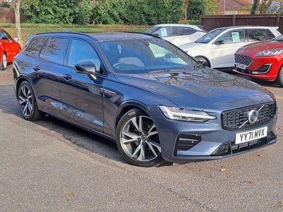 Blue Used 2021 Volvo V60 R-Design Estate | £21,999 (Fair price)