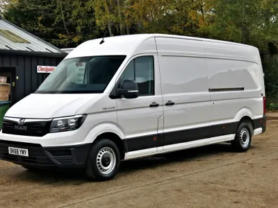 Begagnad MAN TGE 140 HK (102 kW) 2019 Vit Van