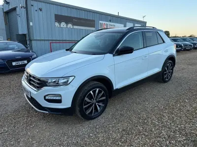 Begagnad VW T-Roc Design 150 HK (110 kW) 2018 Vit SUV