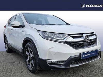 Used Honda CR-V Hybrid 184 HP (135 kW) 2020 Platinum white SUV