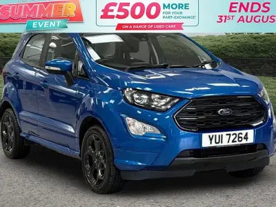 Used Ford Ecosport ST-Line 125 HP (91 kW) 2022 Blue SUV