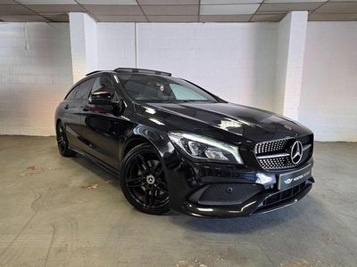 Used Mercedes CLA220 AMG line 2018 Black Sedan