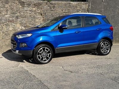 Used Ford Ecosport Titanium 125 HP (91 kW) 2014 Blue SUV