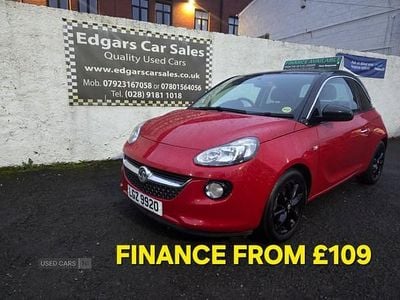 Used Vauxhall Adam Jam 100 HP (73 kW) 2014 Red Hatchback