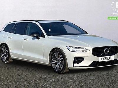Used Volvo V60 R-Design 299 HP (219 kW) 2021 Gold Estate