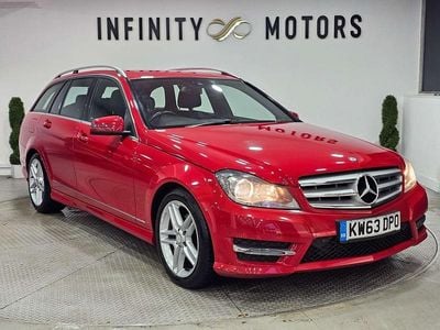 Used Mercedes C250 AMG 2014 Red Estate