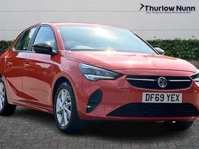 Used Vauxhall Corsa 75 HP (55 kW) 2020 Orange Hatchback