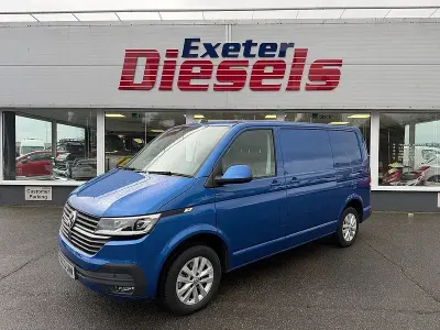 Used VW Transporter Highline 108 HP (79 kW) 2020 Blue Van