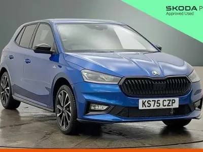 Nuevo Skoda Fabia Monte Carlo 85 CV (62 kW) 2026 Azul Utilitario