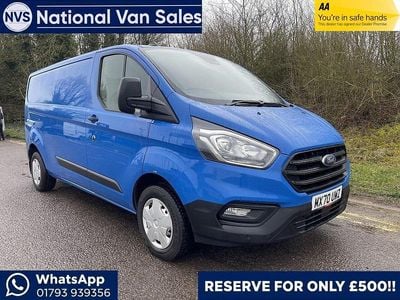 Used Ford Transit Custom Trend 130 HP (95 kW) 2020 Blue Van