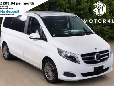 Used Mercedes V220 2016 White MPV