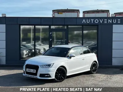 Begagnad Audi A1 S-Line 125 HK (91 kW) 2016 Vit Halvkombi