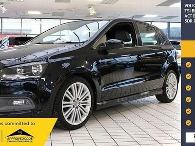 Used VW Polo BlueGT 150 HP (110 kW) 2016 Black Hatchback