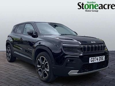 Used Jeep Avenger Summit 100 HP (73 kW) 2025 Black SUV