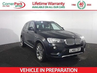 Black Used 2017 BMW X3 xLine SUV | £12,799 (Fair price)
