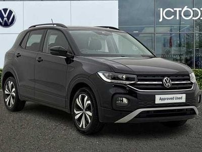 Used VW T-Cross Black Edition 110 HP (80 kW) 2022 Black SUV