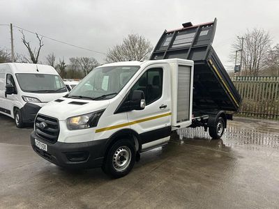 Used Ford Transit 130 HP (95 kW) 2021 White Cabriolet