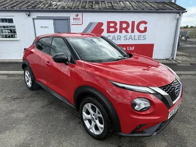 Used Nissan Juke N-Connecta 114 HP (83 kW) 2020 Red SUV
