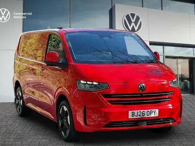 Ny VW Transporter Pro 2026 Röd Van
