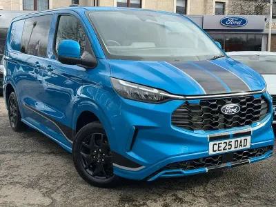 Used Ford Transit Custom Sport 170 HP (125 kW) 2025 Blue Van