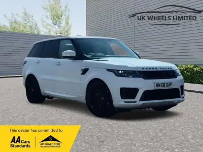Used Land Rover Range Rover Sport HSE Dynamic 404 HP (297 kW) 2018 White SUV