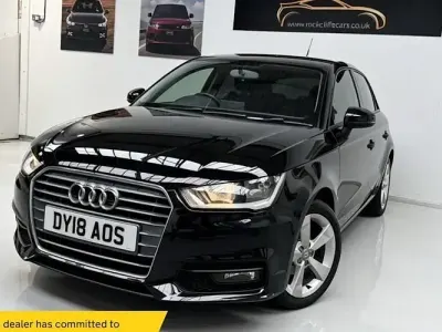 Used Audi A1 Sportback Sport 95 HP (69 kW) 2018 Black Hatchback