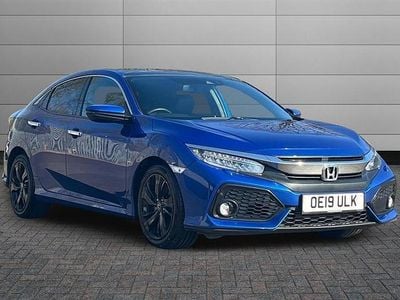 Used Honda Civic Prestige 182 HP (133 kW) 2019 Blue Hatchback