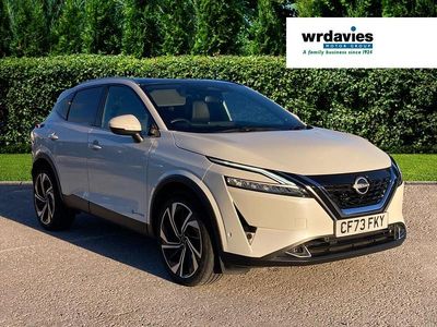 White Used 2023 Nissan Qashqai Tekna+ SUV | £26,899 (Expensive)
