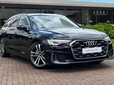 Used Audi A6 S-Line 204 HP (150 kW) 2024 Black Estate