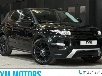 Used Land Rover Range Rover evoque Dynamic 190 HP (139 kW) 2013 Black SUV