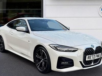 Alpine white Used 2022 BMW 420 M Sport Coupe | £29,500 (Fair price)