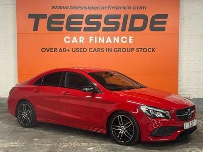 Red Used 2017 Mercedes CLA180 AMG line Sedan | £9,995 (Fair price)