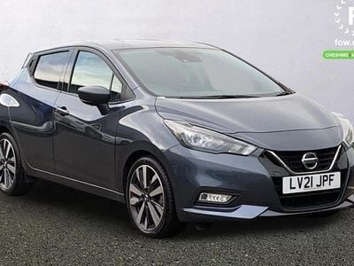 Begagnad Nissan Micra Tekna 92 HK (67 kW) 2021 Grå Halvkombi