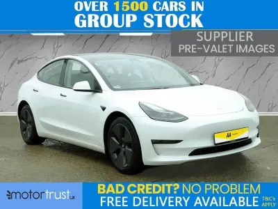 Używany Tesla Model 3 254 kW (346 KM) 2021 Biały Sedan/Limuzyna